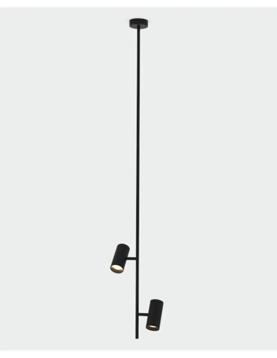 Lámpara colgante Gina - ACB - Colgante con 2 luces orientables de diseño minimalista