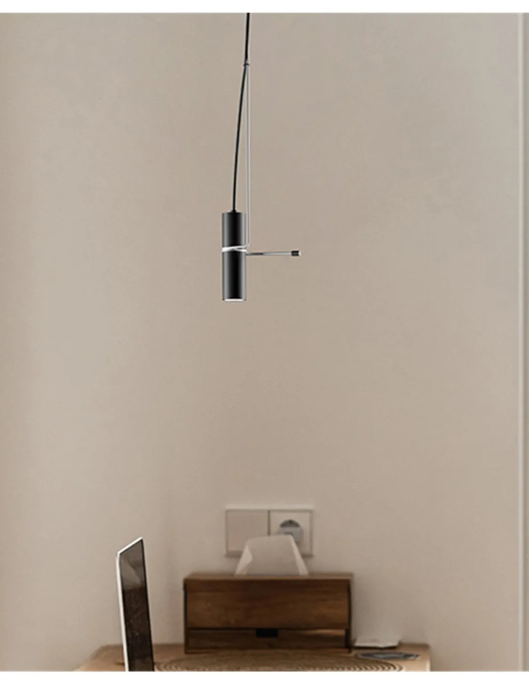 Lámpara colgante Hold - Luxcambra - Lámpara con tensor, luz directa