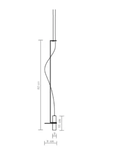 Lámpara colgante Hold - Luxcambra - Lámpara con tensor, luz directa