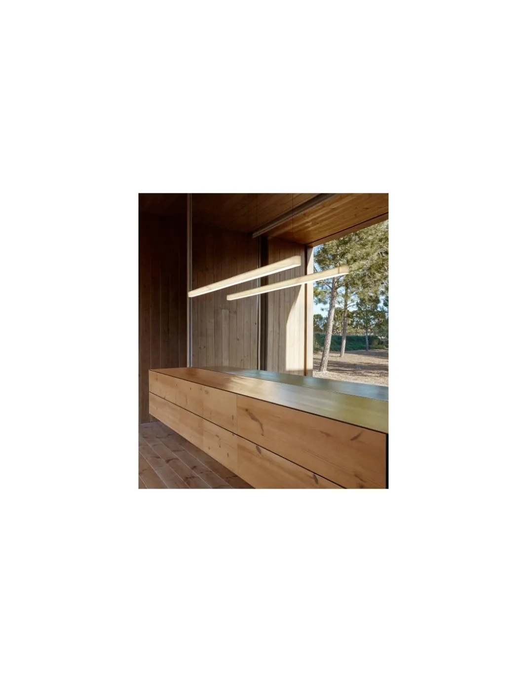 Lámpara Colgante I Line - LZF - Lámpara de techo lineal LED de línea arquitectónica