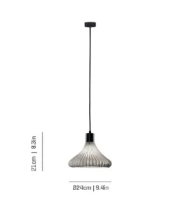 Lámpara colgante Inn - a.emotional light - Lámpara moderna de malla decorativa