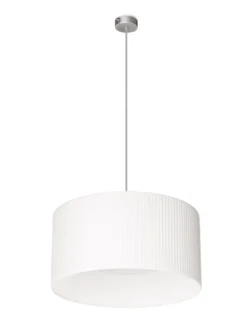 Lámpara colgante In Translucent – Massmi – Pantalla plisada, Diámetro: 50/70 cm