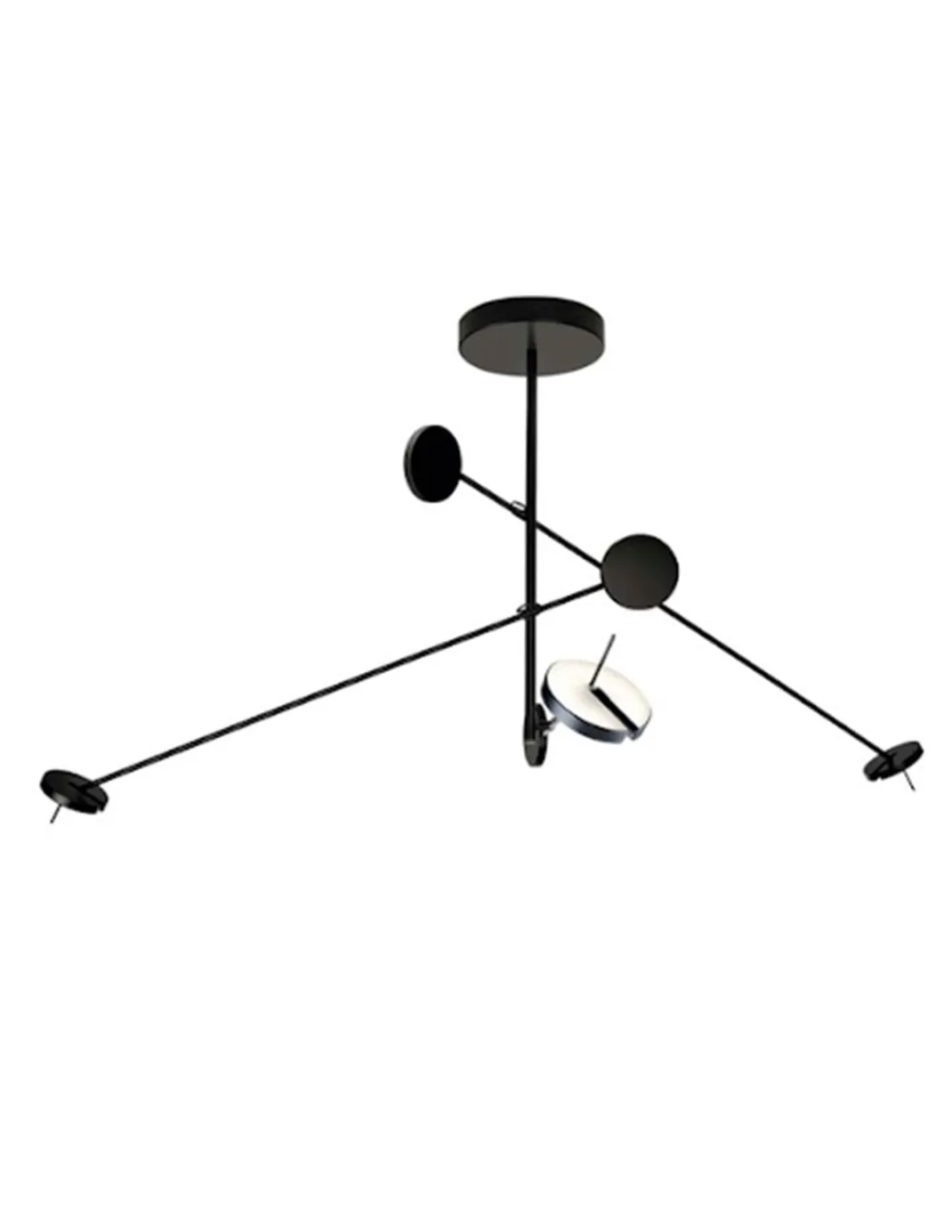 Lámpara colgante Invisible - LedsC4 - Diseño minimalista decorativo, LED regulable y orientable