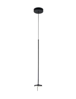Lámpara colgante Invisible Single – LedsC4 - Diseño minimalista negro, LED regulable y orientable
