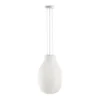 Lámpara colgante Isabelle 31 – Faro – Lámpara de cristal, acabado blanco