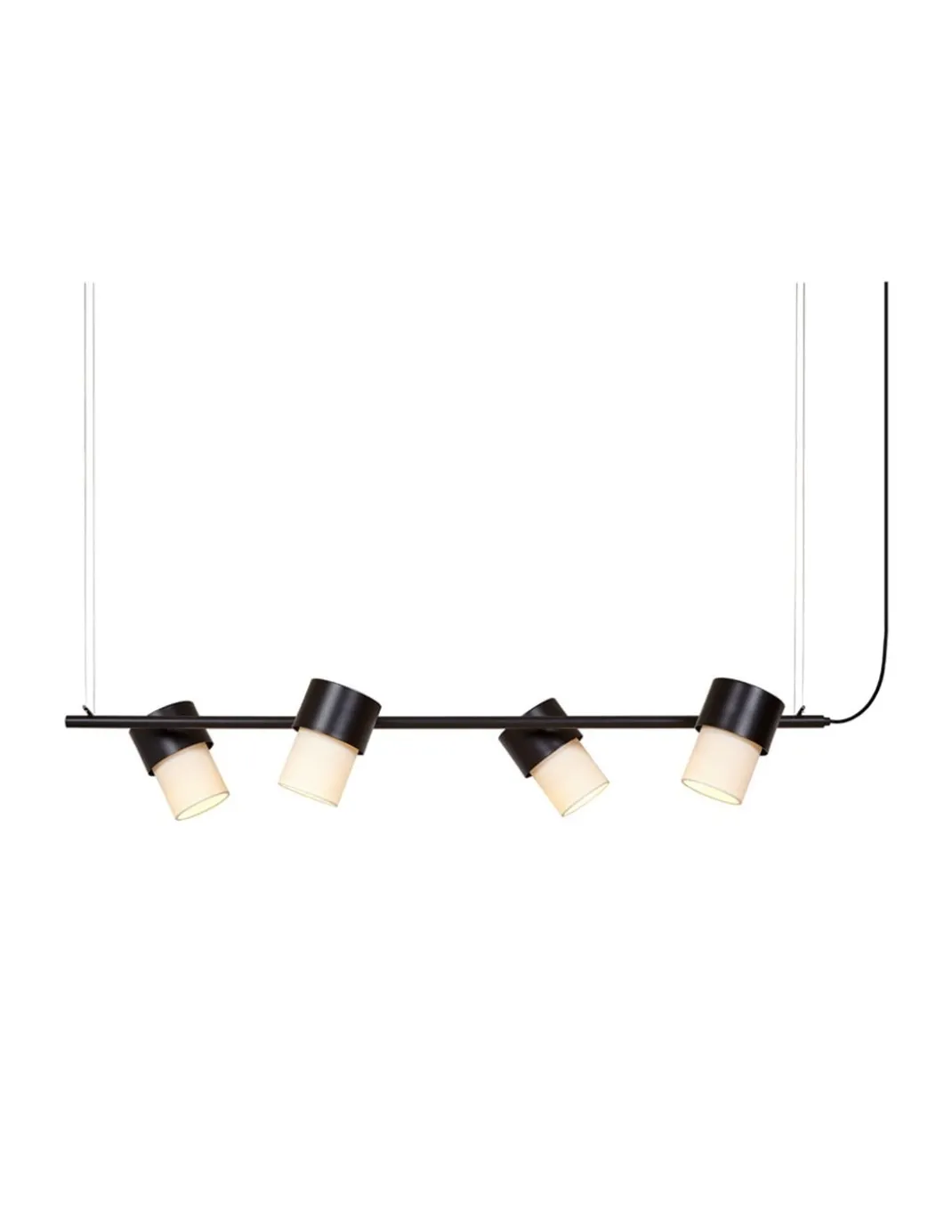 Lámpara colgante Kan C – Luxcambra – Luces orientables, pantallas de cotonet