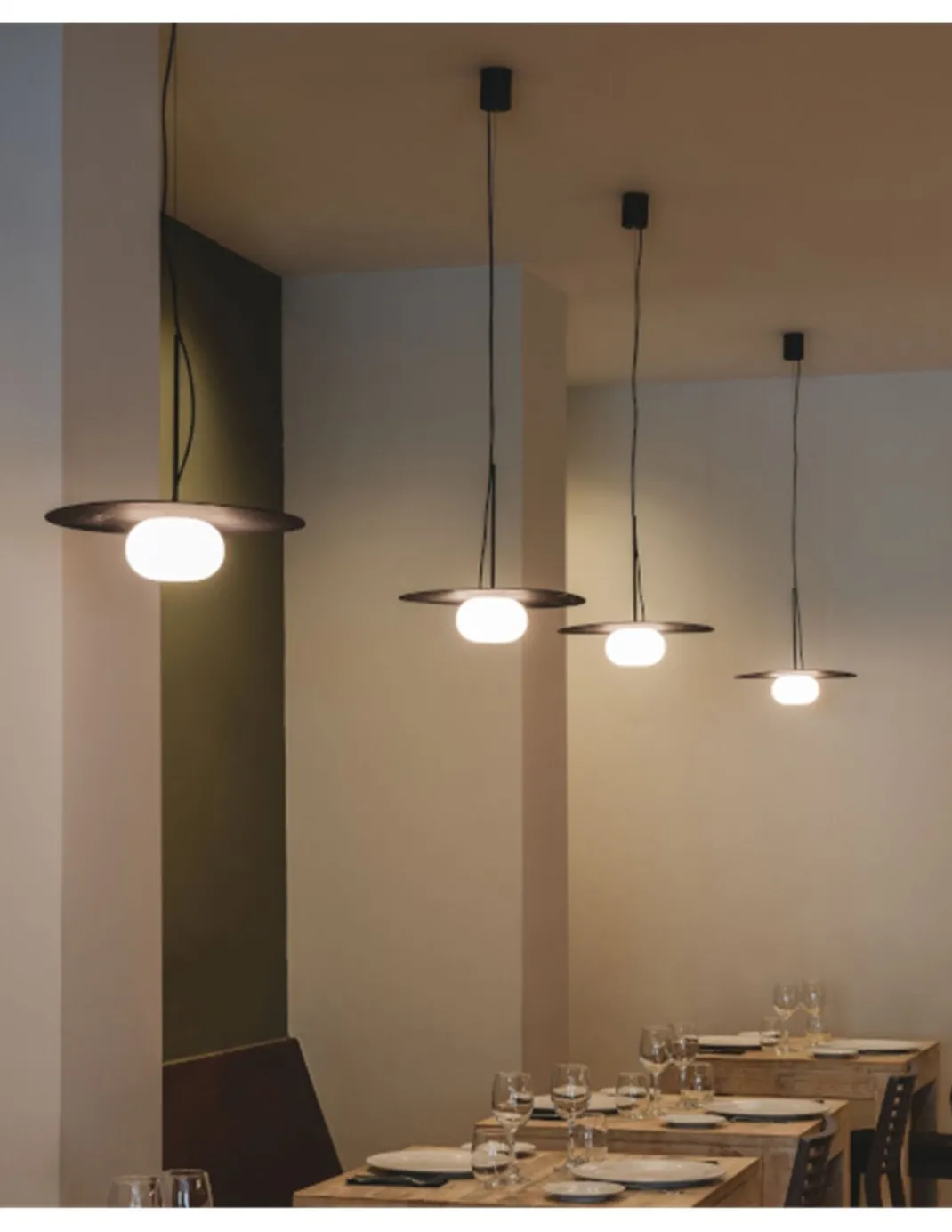 Lámpara colgante Knock - Milán - Lámpara de techo decorativa
