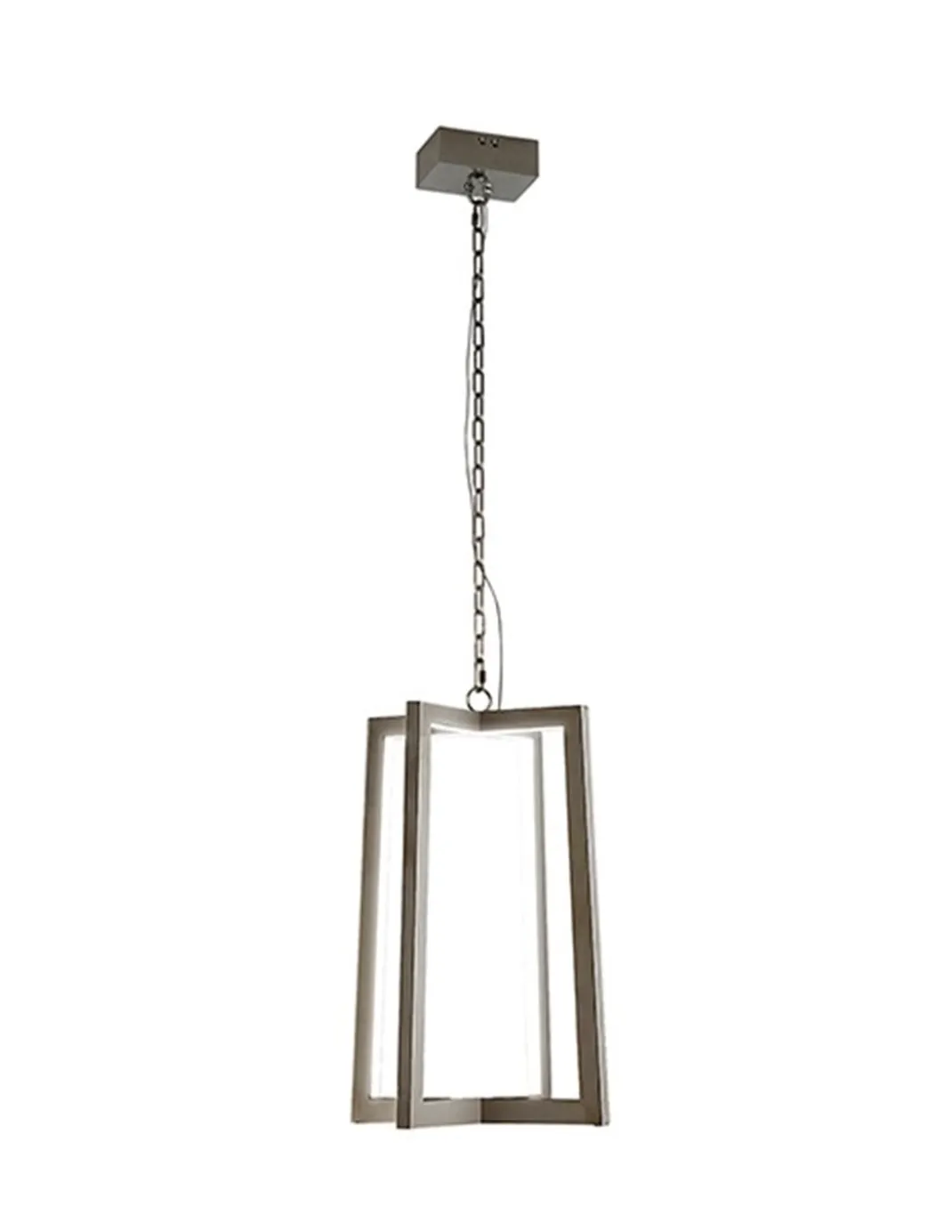 Lámpara colgante Kuma – Schuller – Lámpara de acero inoxidable LED