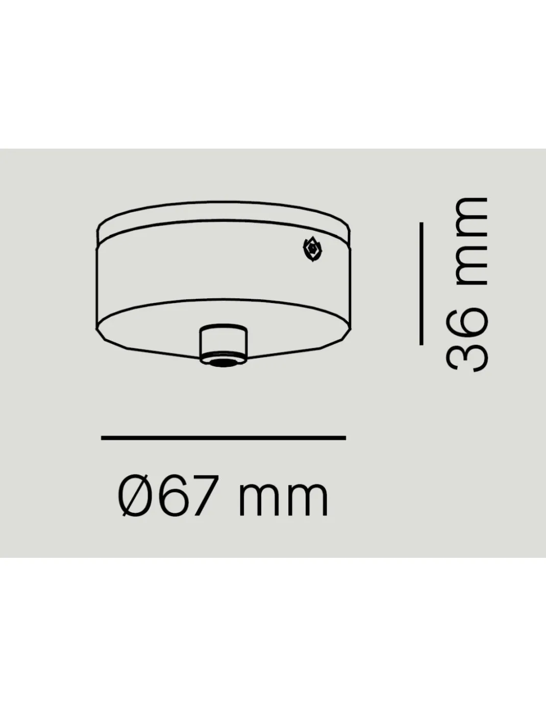 Lámpara colgante LED Ø 4 cm y 300 cm de alto de acero en 2 acabados regulable 2700K – Haul - Milán