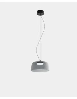 Lámpara colgante Levels - LedsC4 - Lámpara de techo de cristal LED regulable