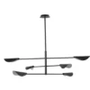 Lámpara colgante Liggera - Faro - Lámpara de techo orientable, 6 luces