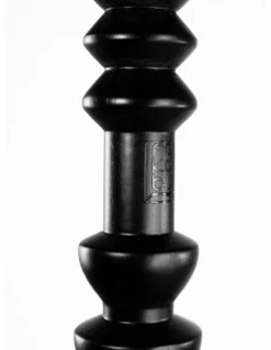 Lámpara colgante lineal Joselito – Fokobu – Lámpara decorativa de madera negra, 6 luces
