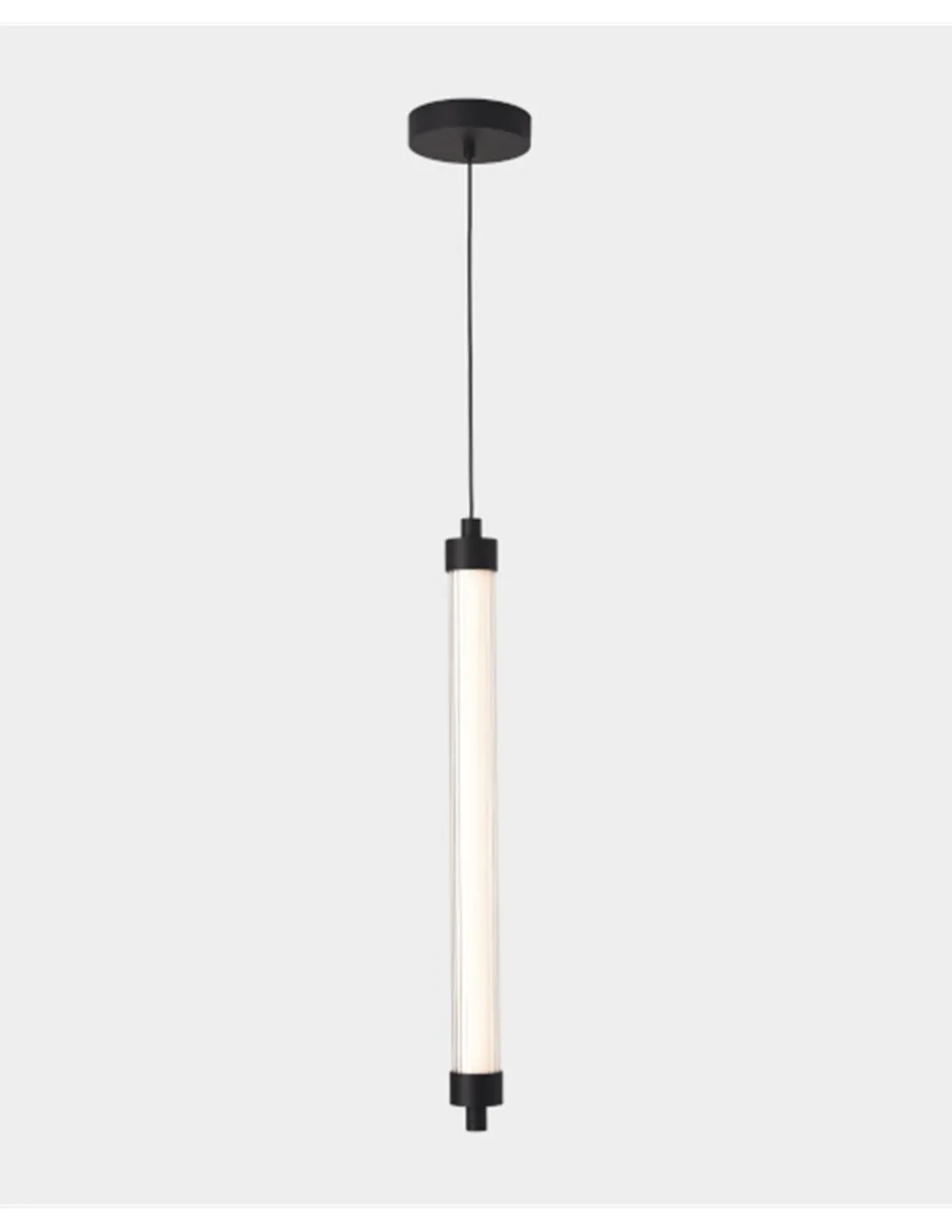 Lámpara colgante Lineo - ACB - Colgante LED tubular minimalista
