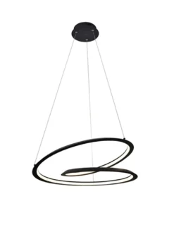 Lámpara colgante Looping – Schuller – Lámpara LED, disponible en 2 tamaños y colores