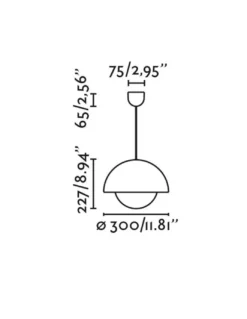 Lámpara colgante Marisol – Faro – Lámpara LED moderna, disponible en blanco o negro