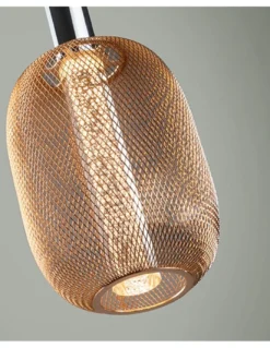 Lámpara colgante Micrón – Schuller – Lámpara decorativa con doble tulipa