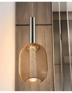 Lámpara colgante Micrón – Schuller – Lámpara decorativa con doble tulipa