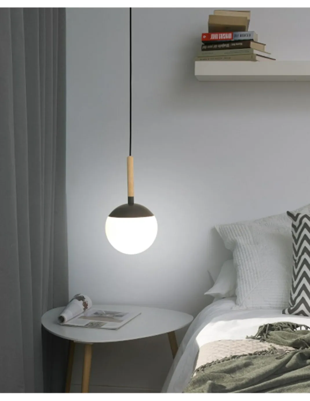 Lámpara colgante Mine Glass - Faro – Lámpara tipo bola decorativa