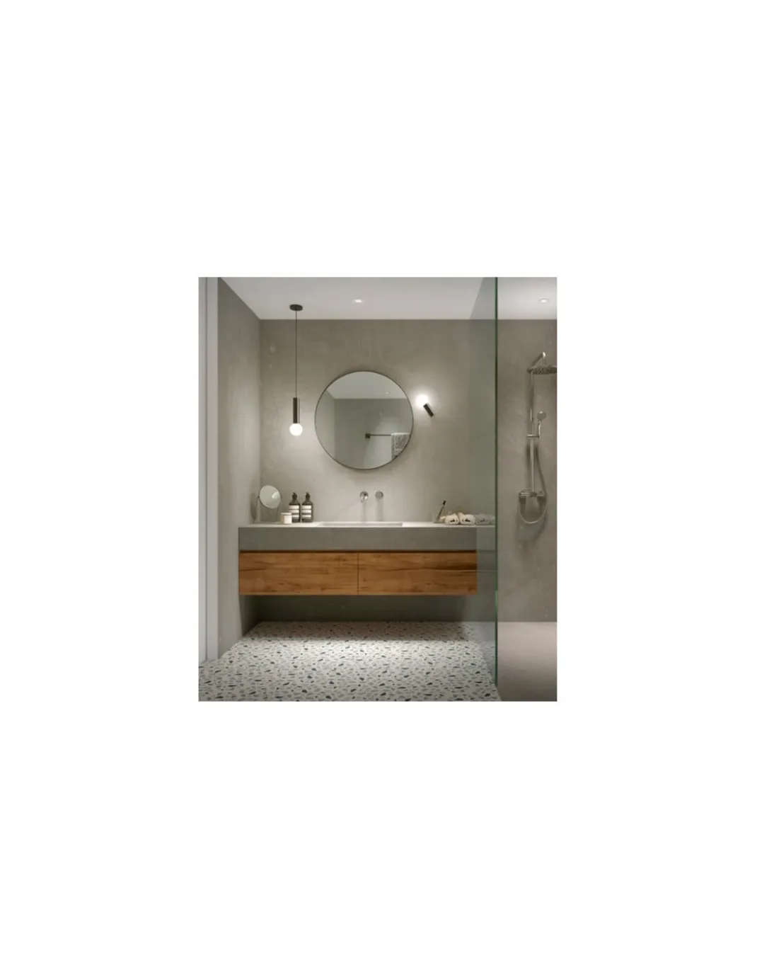 Lámpara Colgante Mist - LedsC4 - Lámpara IP44 idónea para baño