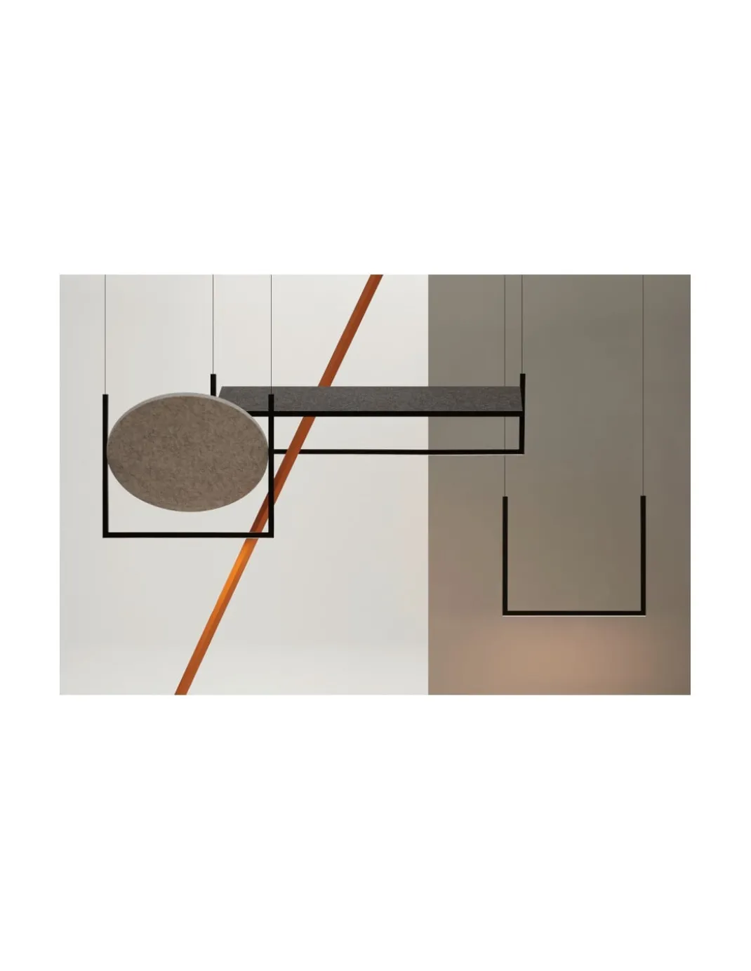 Lámpara colgante Mobile Acoustic 60 cm - Nexia