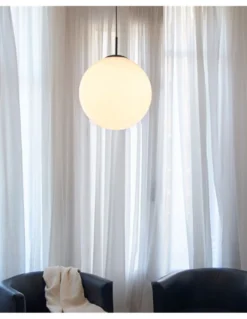Lámpara colgante Moon – Luxcambra – Lámpara tipo bola, Ø 30 cm