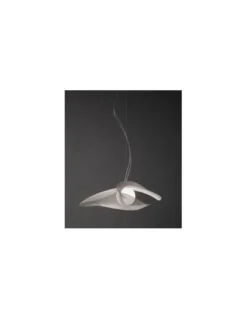 Lámpara colgante Mytilus - a-emotional light - Lámpara de diseño con pantalla de malla ondulada