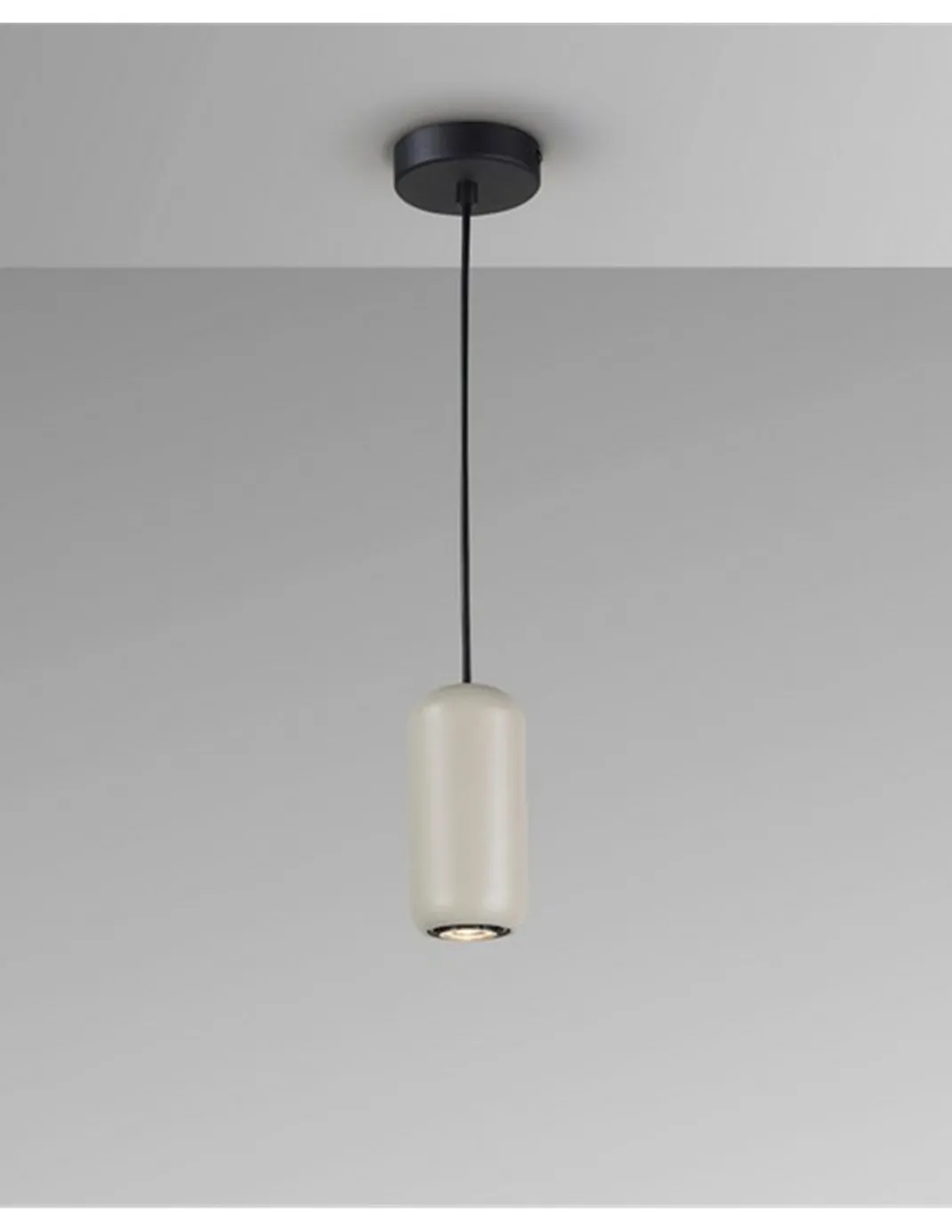 Lámpara colgante Nimes - Schuller - Tulipa de metal gris claro