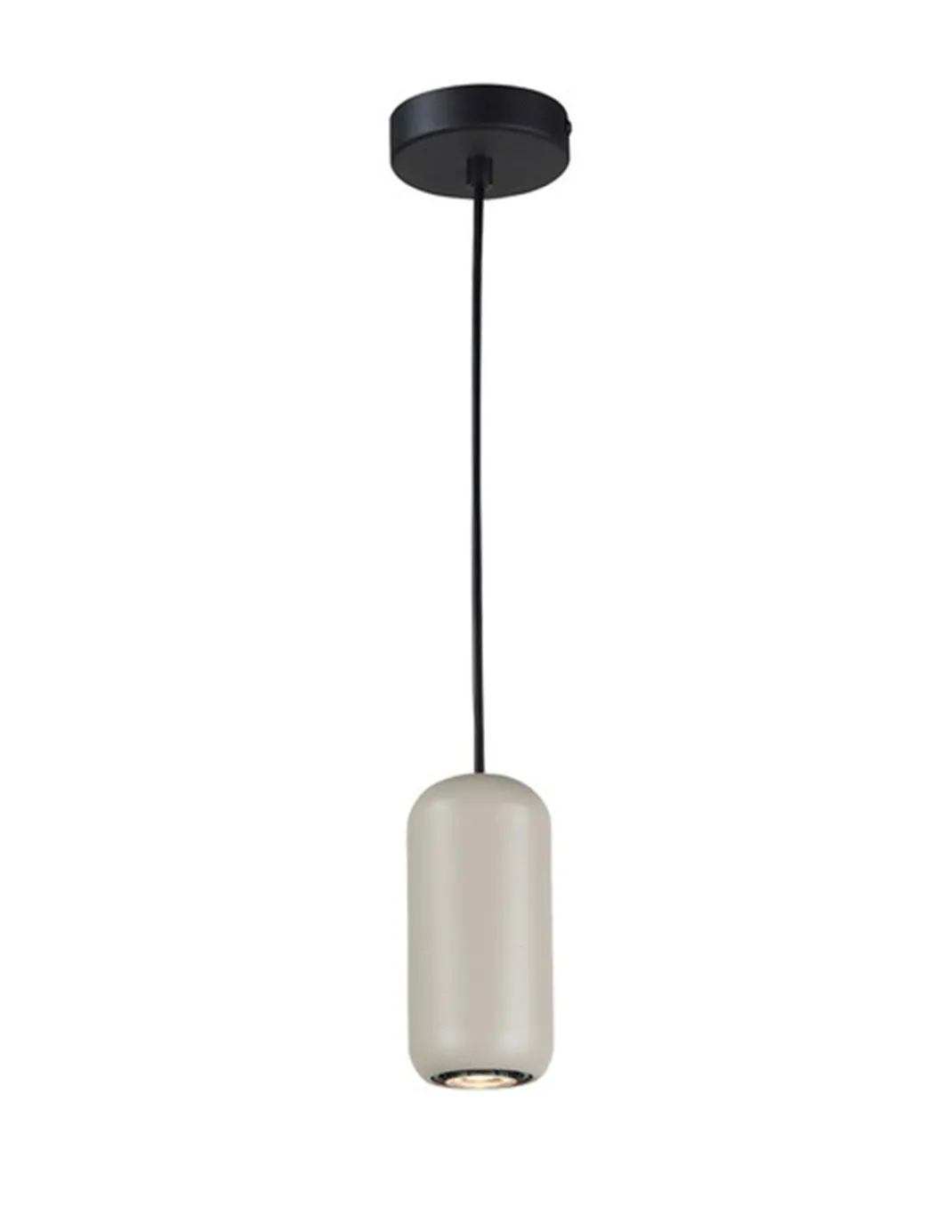 Lámpara colgante Nimes - Schuller - Tulipa de metal gris claro