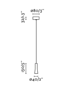 Lámpara colgante Nina - Faro - Lámpara minimalista LED