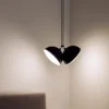Lámpara colgante Nod - Milán - Diseño moderno, 2 luces orientables, 3m idónea para techos altos