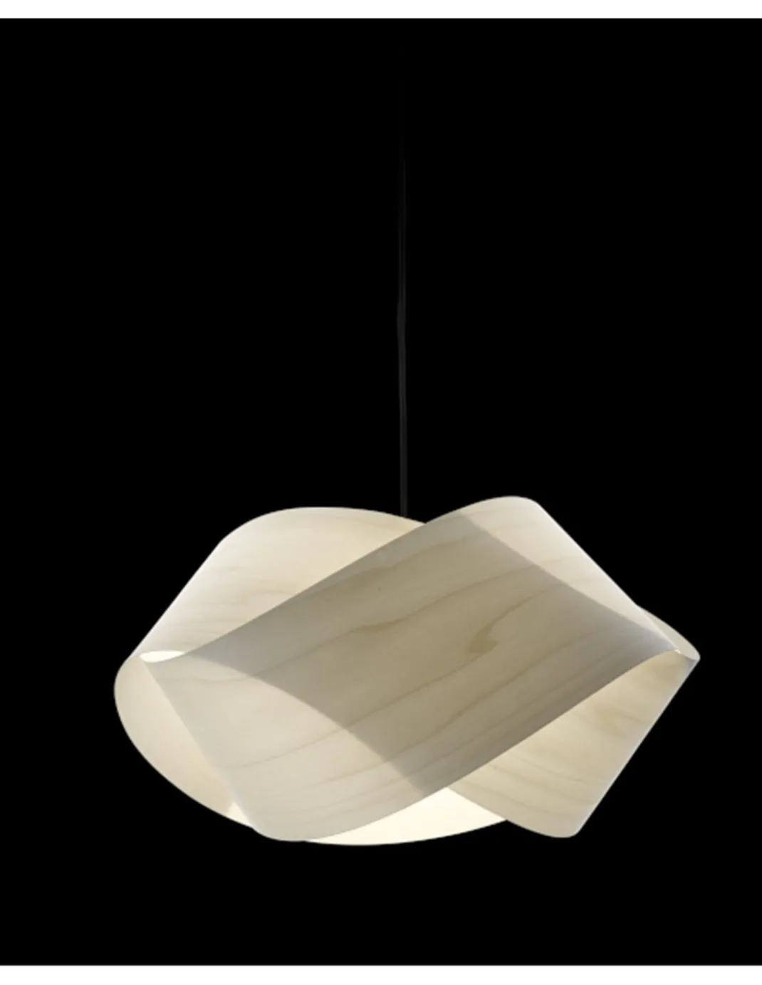 Lámpara colgante Nut - LZF - Lámpara de diseño artesanal de madera