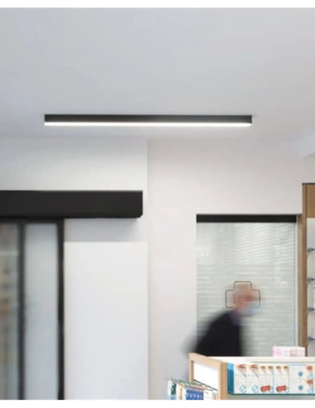 Lámpara colgante o de superficie Kubo – Beneito & Faure – Lámpara lineal LED