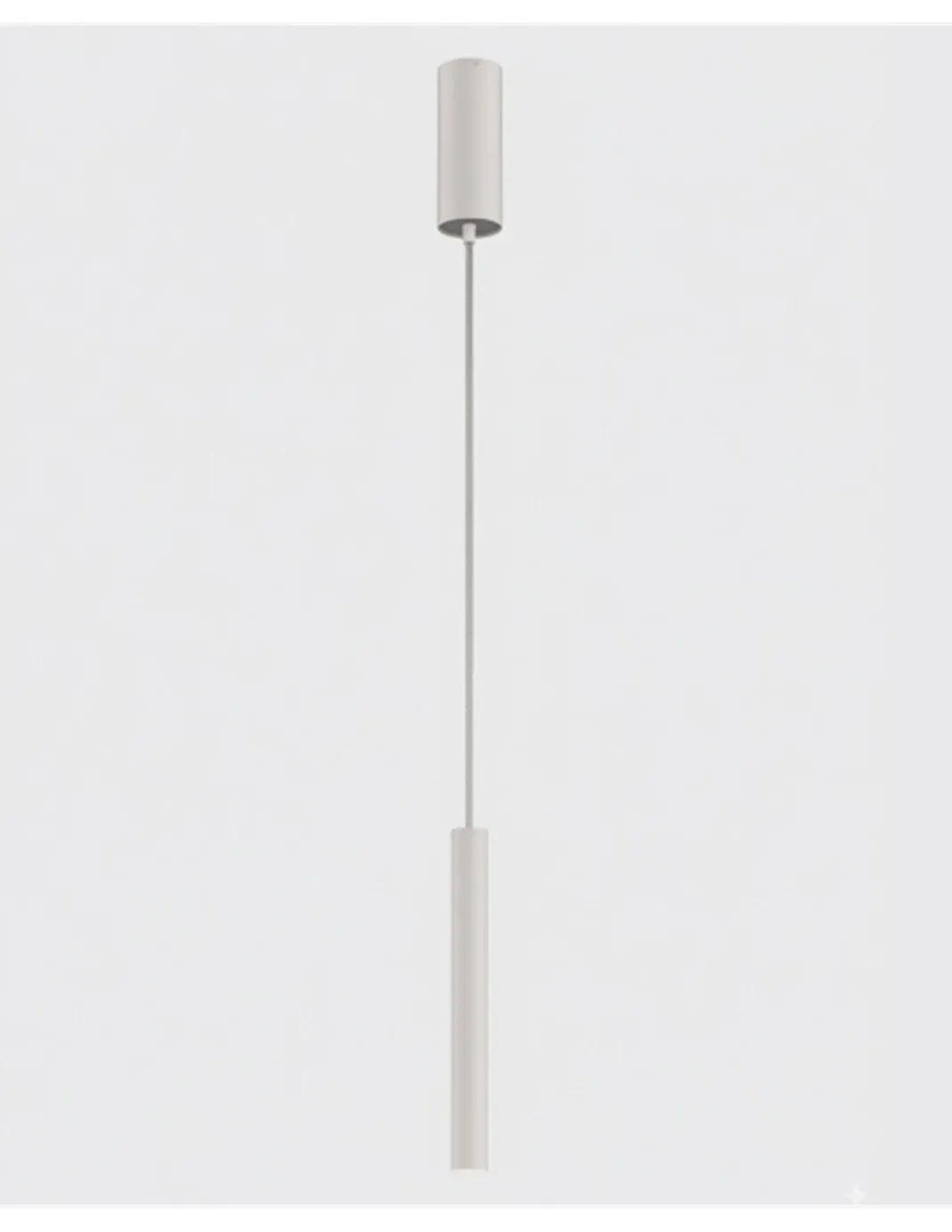 Lámpara colgante Pipe Slim - ACB - Colgante LED tubular minimalista
