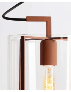 Lámpara colgante Polpo – Fokobu – Lámpara decorativa de acero y borosilicato