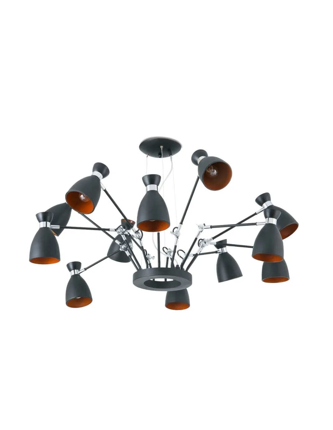Lámpara colgante Retro - Faro - Lámpara de araña moderna, estilo industrial