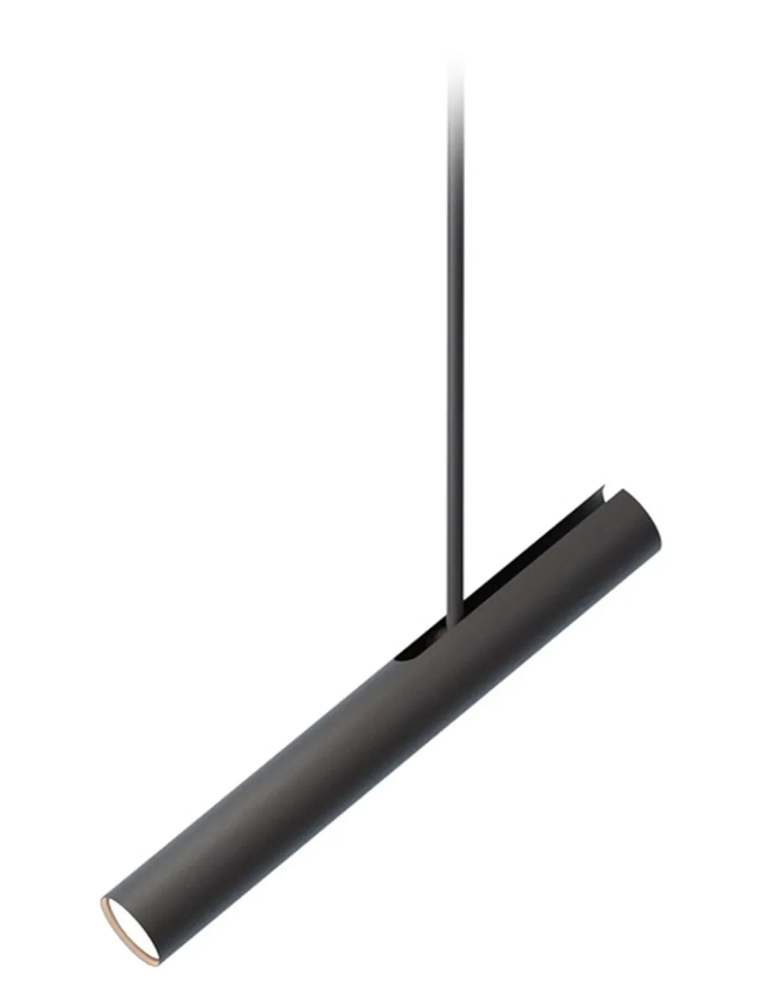 Lámpara colgante Rhoda – Robin – Proyector de techo minimalista, Disponible en negro y dorado