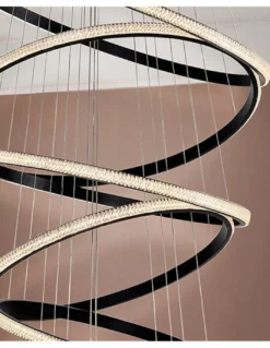 Lámpara colgante Ring - Schuller - Lámpara LED grande, decorativa y elegante