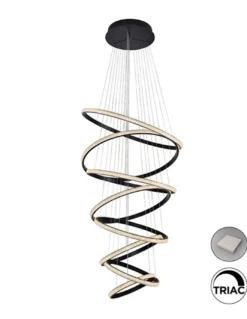 Lámpara colgante Ring - Schuller - Lámpara LED grande, decorativa y elegante