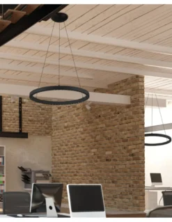 Lámpara colgante Riumar - Mantra - Lámpara LED tipo aro con doble iluminación