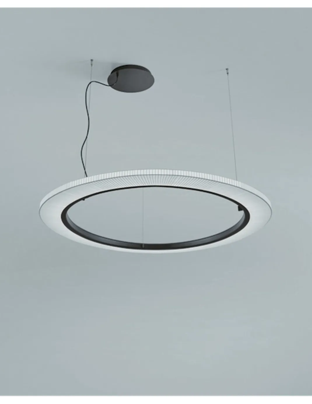 Lámpara colgante Roda - Bover - Lámpara en forma de aro LED de grandes dimensiones