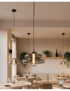 Lámpara colgante Sira - ACB - Colgante LED decorativo de cristal
