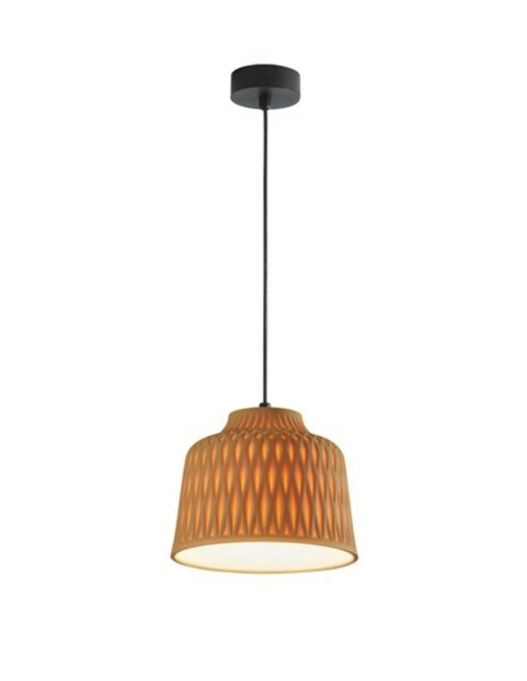 Lámpara colgante Soft – Bover – Lámpara de exterior de silicona, Disponible en 3 acabados, Diámetro: 30 cm