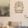 Lámpara colgante Solero - AJP - Lámpara boho chic hecha de cuerda