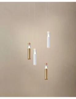 Lámpara colgante Spark - Mantra - Lámpara LED tubular minimalista