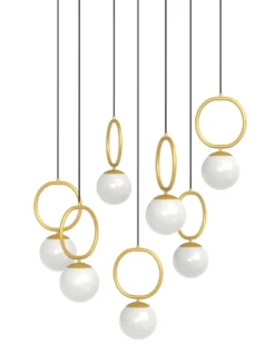 Lámpara colgante Sphere - Pujol - Lámpara elegante tipo bola