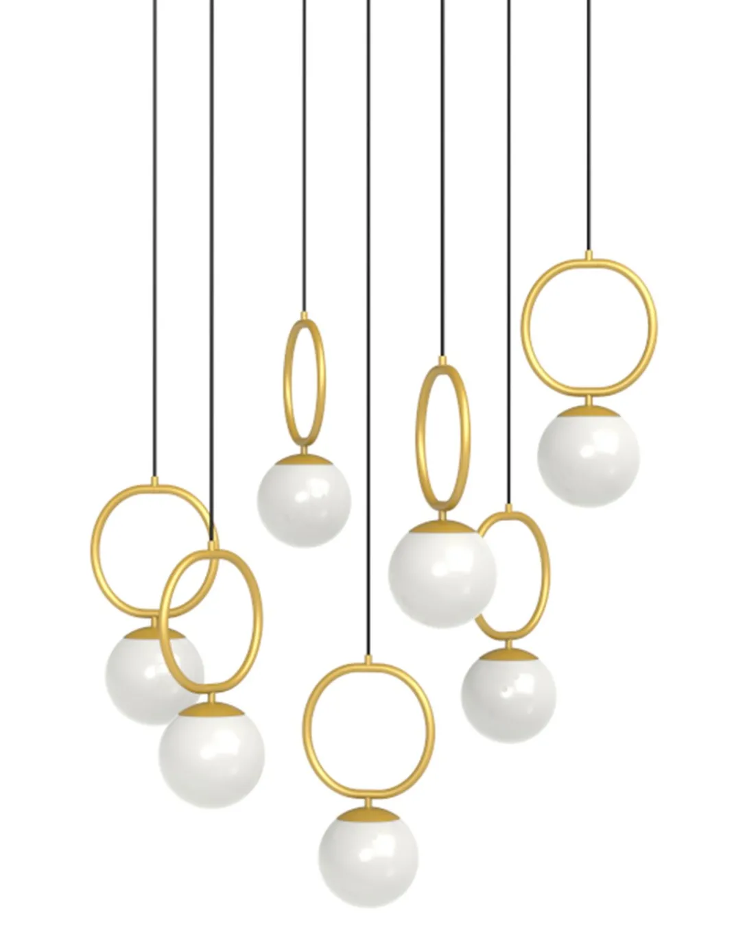 Lámpara colgante Sphere - Pujol - Lámpara elegante tipo bola