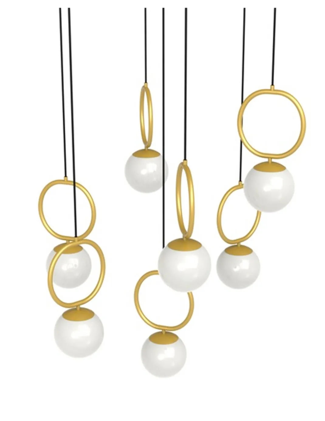 Lámpara colgante Sphere - Pujol - Lámpara elegante tipo bola