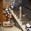 Lámpara colgante Sphere - Schuller - Lámpara bola de grandes dimensiones, luz regulable