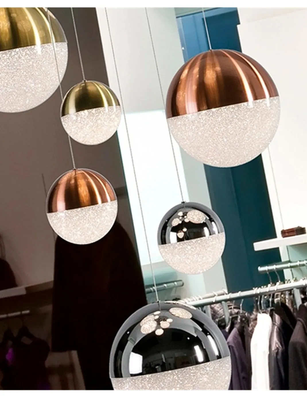 Lámpara colgante Sphere – Schuller – Lámpara ideal para techos altos