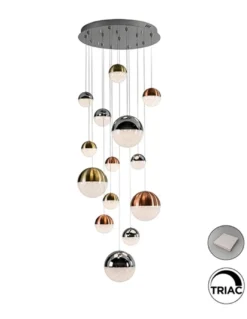 Lámpara colgante Sphere – Schuller – Lámpara ideal para techos altos